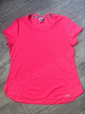 Avia Women's Short Sleeve Active Tee - Neon Pink Sz XL
